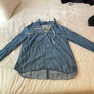 Denim old navy shirt